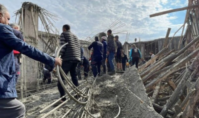 Türkiyədə inşaat zamanı uçqun olub, ölən və xəsarət alanlar var 