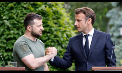 Zelenski Fransaya rəsmi səfərə çıxdı