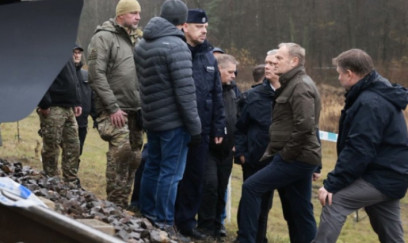 Polşada dəmir yolu xəttində partlayış törədilib