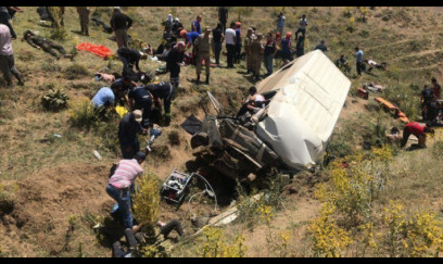 Ərəbistanda zəvvarlar qəzaya düşüb- 45 nəfər ölüb