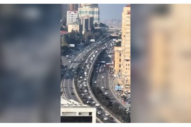 Yeni yol zolağı qalmaqala səbəb oldu - AYNA razılaşmadı + VİDEO