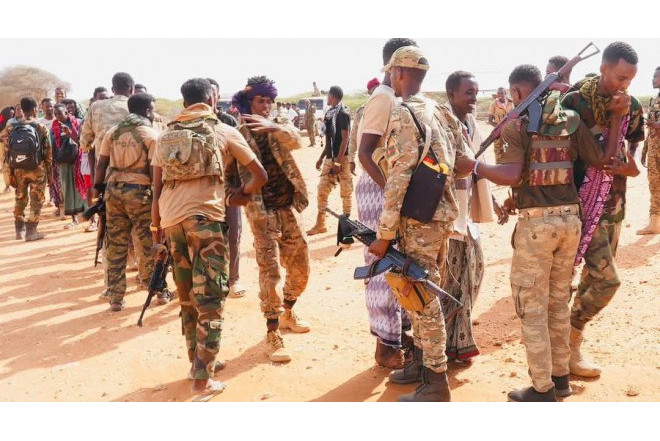 Somalidə 56 terrorçu məhv edilib 