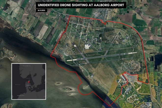 Danimarkada dron təhlükəsi: Hava limanında uçuşlar dayandırıldı