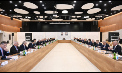 Samir Nuriyev Zəngilanda hökumət komandasını bir araya gətirdi