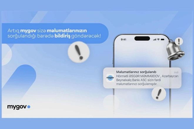 MyGov platformasında yeni funksiyalar istifadəyə verildi