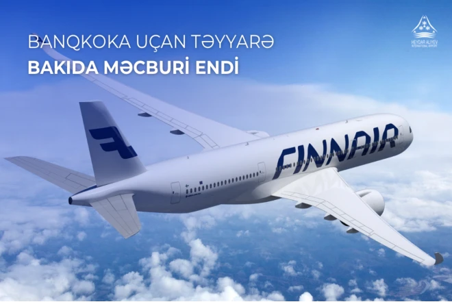 Banqkoka uçan təyyarə Bakıda məcburi eniş edib 