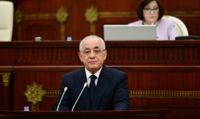 Baş nazir Milli Məclisdə iştirak etdi