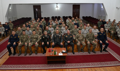 Türkiyə Milli Müdafiə Universitetinin nümayəndə heyəti Azərbaycana gəlib 