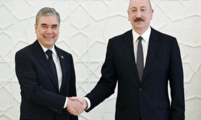 Qurbanqulu Berdiməhəmmədov Prezident İlham Əliyevə təbrik məktubu ünvanlayıb 