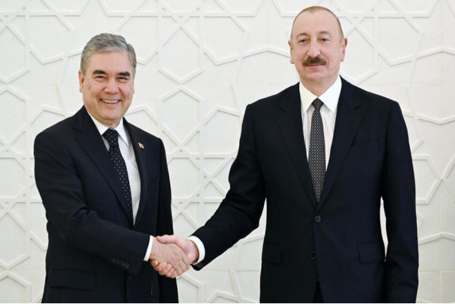 Qurbanqulu Berdiməhəmmədov Prezident İlham Əliyevə təbrik məktubu ünvanlayıb 