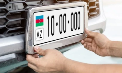 Azərbaycanda avtomobil nömrələrində defis işarəsi ləğv edildi