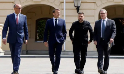 Avropa liderləri və Zelenski arasında telefon danışığı baş tutub