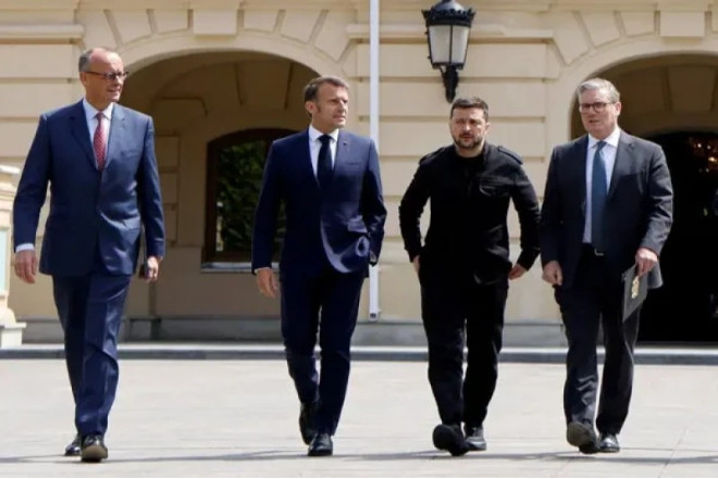 Avropa liderləri və Zelenski arasında telefon danışığı baş tutub