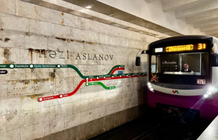 “Həzi Aslanov” stansiyasında təmir nə yerdədir? - RƏSMİ AÇIQLAMA