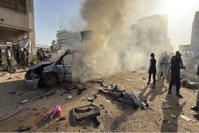 İsrail Qəzzaya hücum edib 