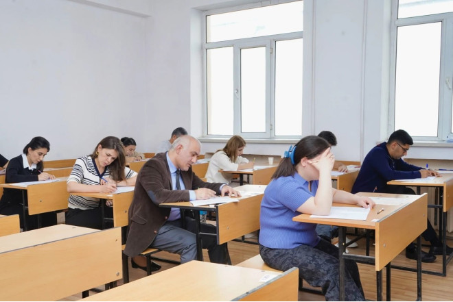 Bakı və Naxçıvanda fəlsəfə doktoru imtahanı keçirildi - FOTOLAR