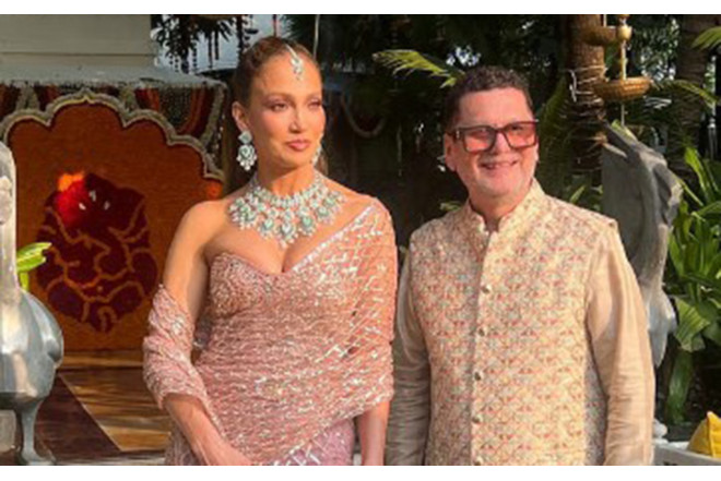 Toylarına Cenifer də qatıldı - FOTOLAR