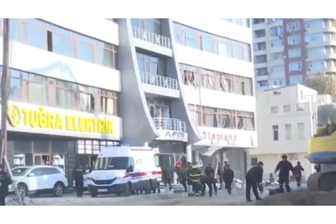 "AFEN" Plazada partlayış - YENİLƏNİB