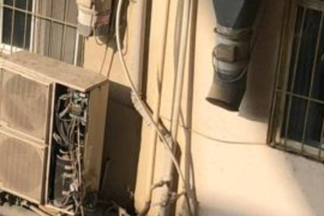 Yaşadığı binada təhlükə ilə üzləşən jurnalist paylaşım etdi - FOTO