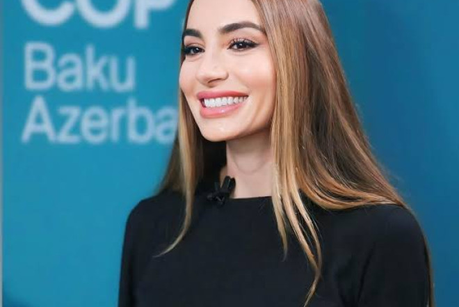 Arzu Əliyeva Milli İncəsənət Muzeyindən paylaşım edib 