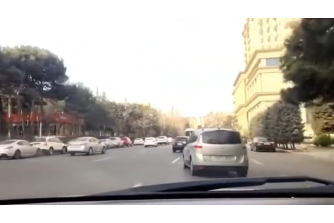 Dairə nişanı yoxdursa, cərimə qaçılmazdır: Sürücülər diqqətli olsun + VİDEO