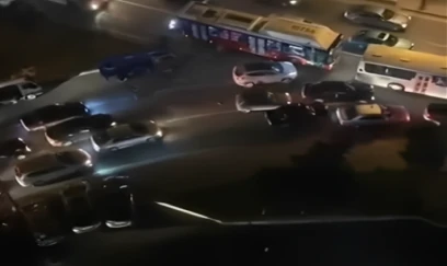 Bakıda taksi sürücüsü təhlükə törədib 