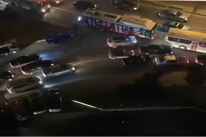 Bakıda taksi sürücüsü təhlükə törədib 