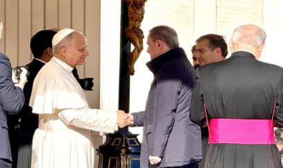 Ceyhun Bayramov Roma Papası ilə görüşüb 