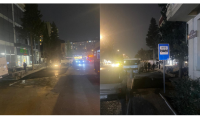 Bakıda gecə “mafiası”: Səkini kəsib parkinq düzəltdilər - FOTOLAR