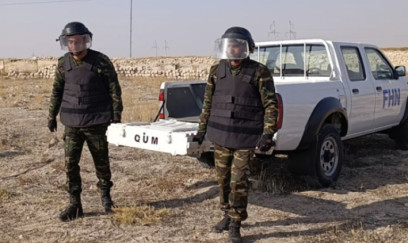 Kəngərli və Ordubadda hərbi sursatlar aşkar edildi - VİDEO