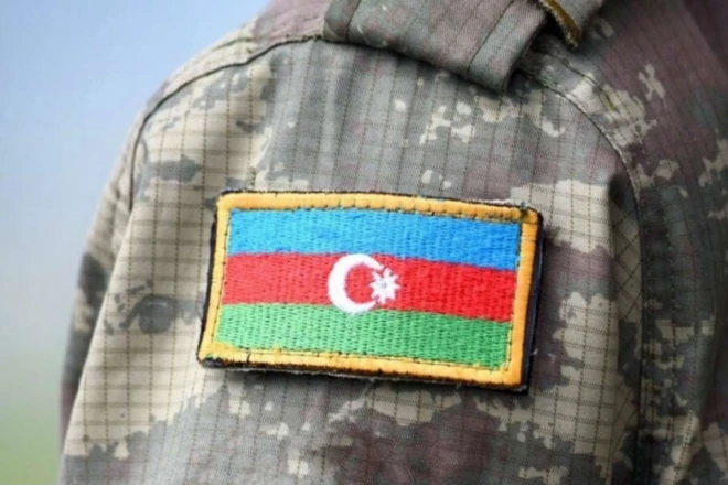 Laçında hərbçimiz minaya düşüb 