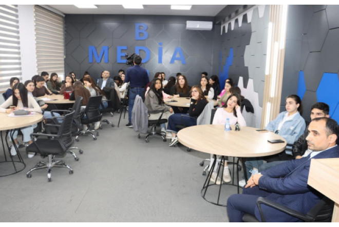 Audiovizual Şura Jurnalistika fakültəsində seminar-təlim keçirib 