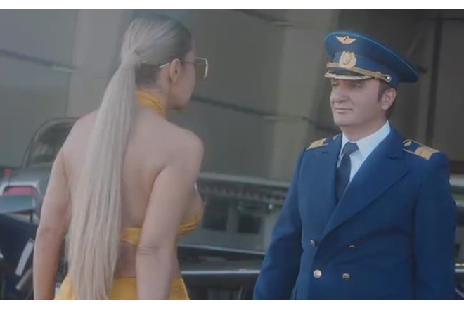 Rəqsanə əri ilə birgə çəkildiyi klipdən kadrlar paylaşdı - VİDEO