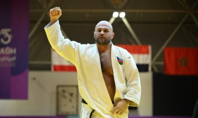 Cüdoçumuz Əbu-Dabidə medal qazandı 