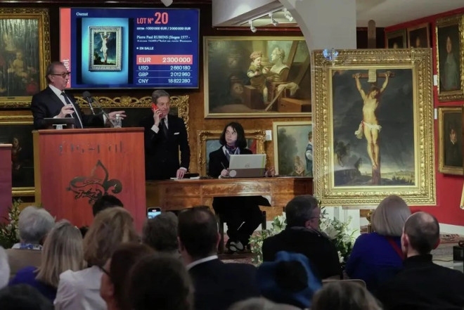 "İsa çarmıxda" tablosu şok qiymətə SATILDI