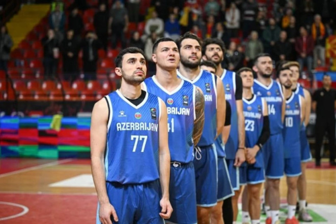 Azərbaycanın basketbol millisi Avropa çempionatının seçmə mərhələsində ikinci oyununa çıxacaq 