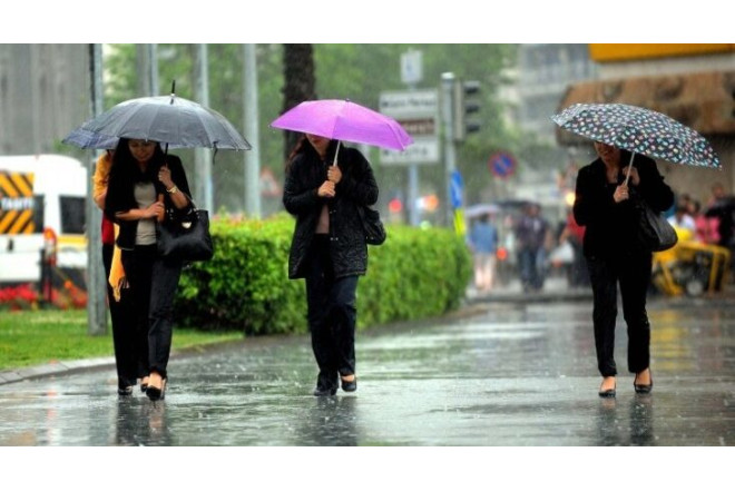 Sürətli hava dəyişikliyi: Yağışlı havaya hazır olun