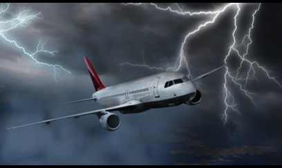 Türkiyədən Rusiyaya uçan təyyarəni ildırım vurdu