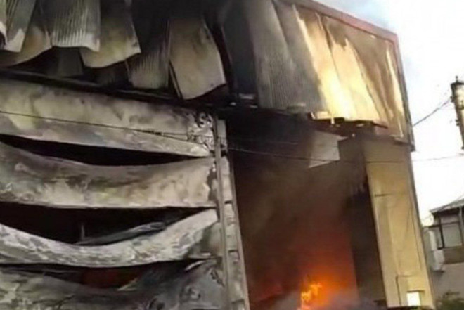 Bakıda restoranda yanğın baş verib 