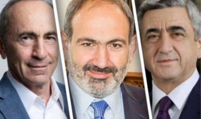 Paşinyan: Koçaryan, Sarkisyan artıq rəqib deyillər, həm də çoxdan 