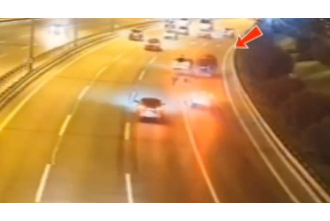 Nasaz avtomobil prospektdə ağır qəzaya səbəb oldu – ANBAAN VİDEO