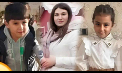 Ən kiçiyinin 6 yaşı olub... - Yanğında ölənlərin fotosu