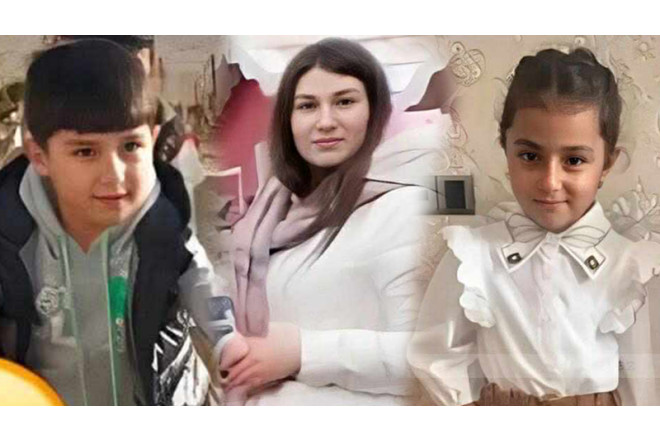 Ən kiçiyinin 6 yaşı olub... - Yanğında ölənlərin fotosu