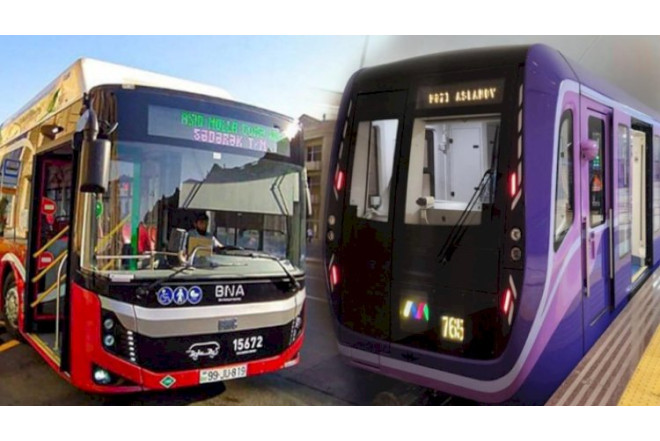 Gediş haqlarında yenilik: Metro və avtobuslar üçün yeni məbləğ