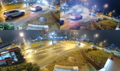 Sürücü şəkər koması keçirdi - avtomobil havada uçdu + ANBAAN VİDEO