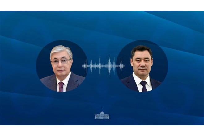 Qazaxıstan və Qırğızıstan prezidentləri telefonla danışıb 