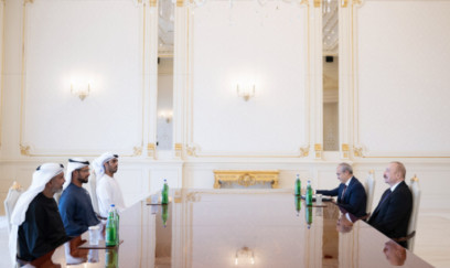 Prezident İlham Əliyev BƏƏ-nin bir sıra şirkətlərinin rəhbərlərini qəbul edib 