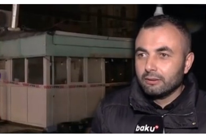“İşçilərdən biri yanırdı, mən söndürdüm...” - VİDEO