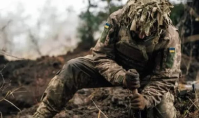 Ukrayna ordusu Dnepropetrovsk vilayətində Tixoye kəndini azad etdi 