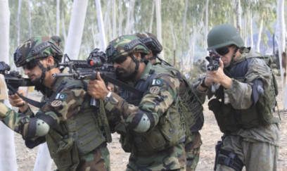 Pakistan ordusu 12 terrorçunu məhv etdi - FOTO